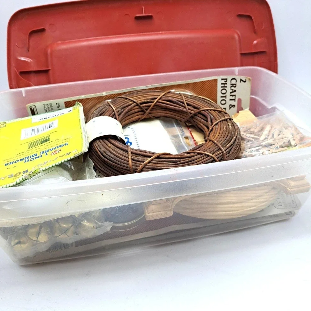 Vintage Mixed Craft Lot DIY Supplies 1970s 1980s 1990s Original Packages